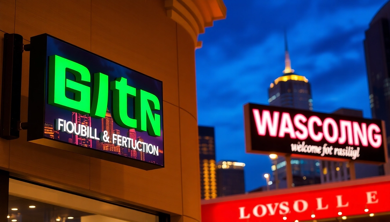 Skilled sign company in Louisville designing and installing vibrant custom business signs that elevate brand visibility.。