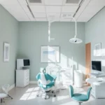 Ventura Bright Dental team providing friendly dental care in a warm, modern clinic setting